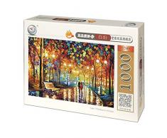 Fun-PT Holzpuzzle Kunst-Ölgemälde 1000 Stück for Erwachsene, Schwierige DIY Mosaik Dekorationen, Spielzeug-Geschenk-PC for Kinder Mädchen (Color : Love)