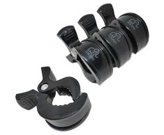 4 Tuch Clips | Klammern für Kinderwagen, Autositz & Co | schwarz | geeignet für Baby & Kind | Kinderwagenzubehör | langlebiges Premium Set | Marke ZoeZoo
