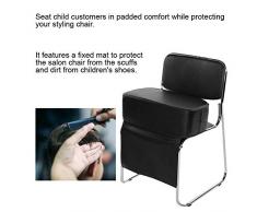 NADAENMF Kinder-Hochstuhl-Kissen-Auflage-Matte Behelfssitze Barber Shop Beauty-Salon-Qualität PU-Leder-bequemer Kinderstuhl Sitzerhöhung