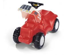 Rolly Toys 132010 rollyMinitrac Steyr 4115 Multi | Rutscher Traktor mit Motorhaube zum Öffnen, Flüsterreifen und Hupe | für Kinder ab 1,5 Jahren | Farbe rot