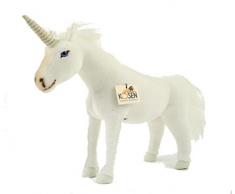 Teddys Rothenburg Kösen, Einhorn Luna, 36 cm, stehend, weiß, Plüscheinhorn