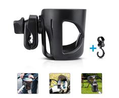 Jooheli Getränkehalter/Becherhalter für Kinderwagen Buggy,Fahrrad Universal Becherhalter Babyflasche Flaschenhalter für Trinkflaschen Nuckelflaschen Kaffeehalter