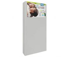 Milliard Baby Kindermatratze Doppelseitige, Hypoallergene, Baby Kleinkindmatratze aus Memoryschaum, mit Waschbarem, Wasserabweisendem Bezug, (Baby Matratze 140 cm x 70 cm)