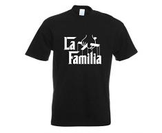 La Familia Marionette Film Mafia T-Shirt Motiv Bedruckt Funshirt Design Print