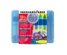 Eberhard Faber 521110 - Wachskreide, wasservermalbar, 10er Etui