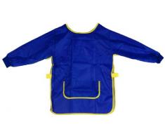 Malschürze / Kinderschürze / Bastelschürze / 5-6 Jahre / Farbe: blau