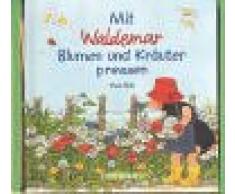 Mit Waldemar Blumen und Kräuter pressen