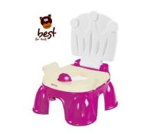 Best For Kids N3494F violett Lerntöpfchen Töpfchen mit Fußbank 2 in 1 Baby Gear Royal Potty