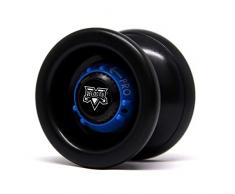 YoyoFactory VELOCITY Yo-Yo - SCHWARZ (Vom Anfänger Zum Profi, Moderne Leistung YoYo, Metall Kugellager, Schnur und Anleitung Enthalten)