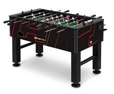 Hop-Sport Tischkicker Evolution Tischfußball Fußballtisch in 3 Farbvarianten (Schwarz)