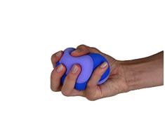 TPE-Multifunktionsball, Set mit 3 Bällen, super soft , Stressball, Antistressball, Jonglierbälle, Handballenauflage, Mauskissen, Therapieball, Relaxball, Handgymnastikball, Ø 8cm, waschbar