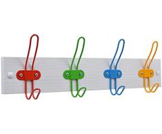 Tibres - Kleiderhaken für Kinder für Jungen und Mädchen für Jacken