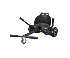 SMARTGYRO Go-Kart Pro Hoverkart, Aufsatz für Hoverboard, Unisex, für Erwachsene Einheitsgröße Schwarz