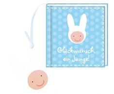 Glückwunsch, ein Junge!: Geschenk-Set mit Buch und Schnuffeltuch