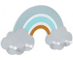 Kindsgut Regenbogen-Garderobe für Kinder, Finn