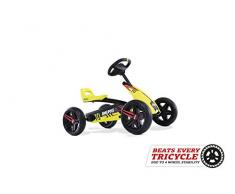 Berg Pedal Gokart Buzzy Aero | Kinderfahrzeug, Tretauto, Sicherheid und Stabilität, Kinderspielzeug geeignet für Kinder im Alter von 2-5 Jahren