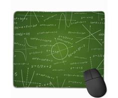 Schulkreide-Brett-Mausunterlage-Rechteck-rutschfeste GummiMousepad Spiel-Mausunterlage 30 cm x 25 cm