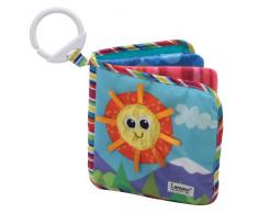 Lamaze Baby Spielzeug Entdeckungsbuch Clip & Go, Hochwertiges Kleinkindspielzeug, Baby Buch Anhänger zur Stärkung der Eltern-Kind-Beziehung, ab 0 Monaten, Babybuch, Geschenke zur Geburt