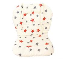 Kinderwagen/Auto/Hochstuhl Sitzkissen Liner Mat Pad Cover Schutz Atmungsaktiv (Stern)