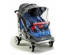 Regenschutz für Buggy 4 Kids ST 4 von Winther / Schutzfolie für Buggy 4-Sitzer