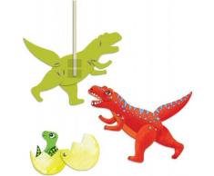 Djeco - Kreativ Set Dinos mit beweglichen Elementen