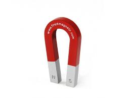 First4magnets F112-1 Traditionelle Alnico Hufeisen Magnet-1kg ziehen (75 x 39 x 8 mm) (1 Packung), silver, 25 x 10 x 3 cm