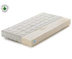 Marcapiuma - Kindermatratze Latex 64 x 124 Höhe 12 cm - Teddy - Babymatratze 100% Latex gesund und und natürlich - Bezug Aloe Vera abnehmbar milbendicht atmungsaktiv 100% Made in Italy
