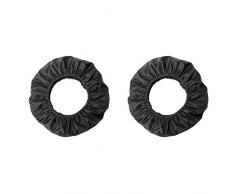 Casinlog 2-teiliges Kinderwagen-Rad mit Staubschutz für Kinderwagen, für 18-25 cm, Kinderwagen, Buggy-Zubehör