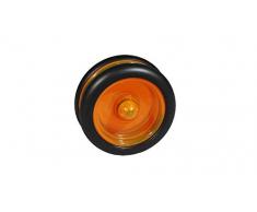 Henrys A00030-1213 Yo- Yo Tiger Snake Ø 61 mm, B 27 mm, 50 g, schw./orange (farblich sortiert)