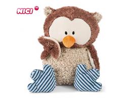NICI Kuscheltier Eule Oscar mit drehbarem Kopf 50 cm – Eule Plüschtier für Mädchen, Jungen & Babys – Stofftier Eule zum Kuscheln, Spielen & Schlafen – Gemütliches Schmusetier ab 0 Monaten – 46093
