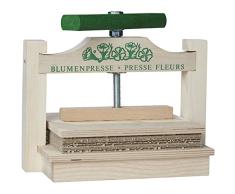 Glückskäfer 525262 Blumenpresse 22 x 20 cm mit Drehgriff