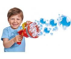 Simba 109252121 - Feuerwehrmann Sam Seifenblasen Kanone / 120 ml Lauge / 21cm