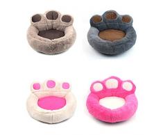 banbie8409 Gemütlich Haustier-Bett-Warming Dog House weiche Plüsch-Hund Katze Nest Herbst-Winter-warme Hundehütte Tragbare Pet Supplies