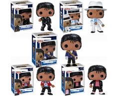 Unbekannt MJ Michael Joseph Jackson Figuren Anime Charakter Pop Vinyl Sammler PVC Puppe Spielzeug 5pcs-F-10cm