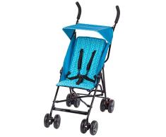 Safety 1st 1115820000 Buggy Flap, leichter Kinderwagen mit Sonnendach, Relax-Position und extra Polsterung (ab 6 Monate bis 15 kg), Donuts Party, blau, 5.8 kg