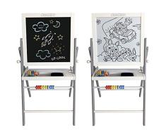 Ricokids Kreidetafel Schreibtafel Kinder Schultafel Kindertafel Standtafel