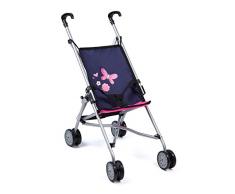 Bayer Design 3011300 3011300-Puppen Buggy, blau/pink