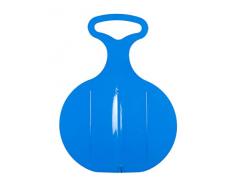 Bubble-Store Teller-Schlitten, Schneerutscher mit Griff, Rutschfester Sitzfläche, Gleitsohle, lieferbar in den Farben Rot Blau oder Grün (Blau)