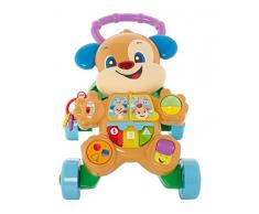 Fisher-Price FRC83 - Lernspaß Hündchens Lauflernwagen und Baby Lauflernhilfe mit mitwachsenden Spielstufen, Liedern und Sätze, Gehhilfe ab 6 Monaten, deutschsprachig