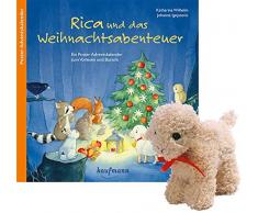 Rica und das Weihnachtsabenteuer mit Stoffschaf: Ein Poster-Adventskalender zum Vorlesen und Basteln (Adventskalender mit Geschichten für Kinder / Ein Buch zum Vorlesen und Basteln)