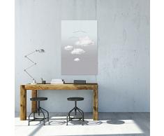 artboxONE Galerie-Print 60x40 cm Wolkenmobile hochwertiges Acrylglas auf Alu-Dibond Bild - Wandbild von Amy&Kurt