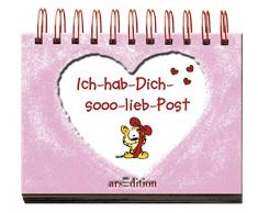 Ich-hab-Dich-sooo-lieb-Post: Kuscheltiger-Aufsteller