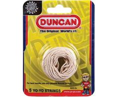 Duncan DUN30020 - Ersatzschnüre für Yo-Yos, 5er Pack, weiß