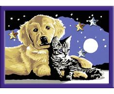 Ravensburger 28016 Malen nach Zahlen 28016-Funkelnder Sternenhimmel, Malset