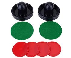 VGEBY Air Hockey Set, Air Hockey Pusher Kinder für Air Hockey Tisch Spiel