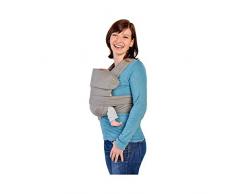 marsupi Baby- und Kindertrage Breeze, leichter Baumwolle / Leinen Mix (Version 2.0) lightgrey/ hellgrau, L