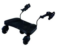 Kiddyboard, Buggyboard, Trittbrett, Mitfahrbrett, Rollbrett für Kinderwagen, Buggy, Jogger bis 25 kg, BABYBLUME