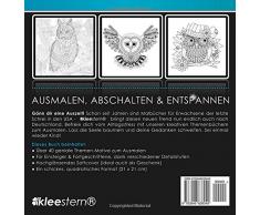 Malbuch für Erwachsene: Magische Eulen (Ausmalbuch zum Träumen und Entspannen)