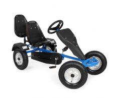 TecTake® Gokart Tretauto Go Kart Tretfahrzeug (Blau)
