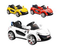 Hecht Elektro Kinderauto Kinder Auto Elektroauto Elektrofahrzeug + MP3 + LED + Sound + Hupe
